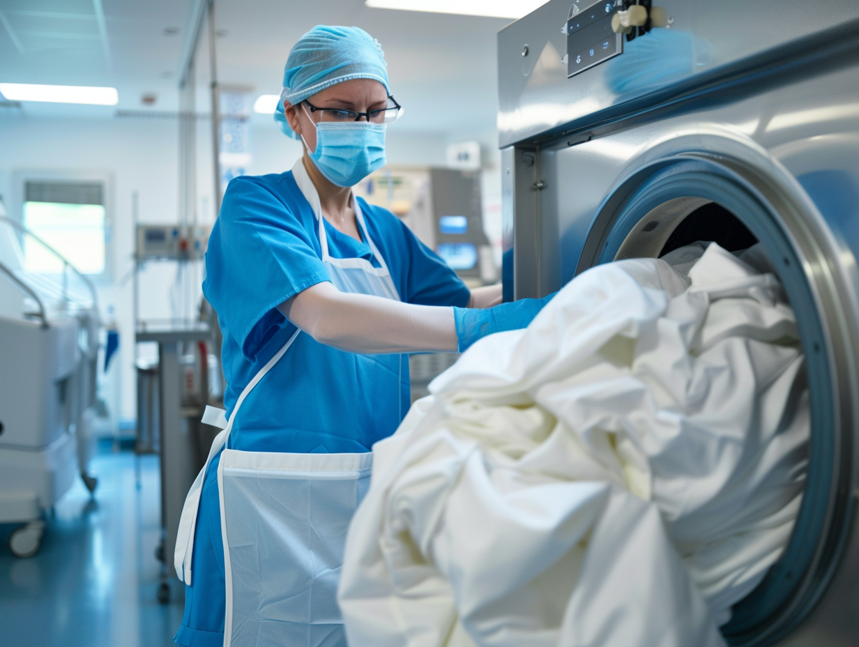 Laundry Online Dublin store as a temporary processing route while on-site equipment is down