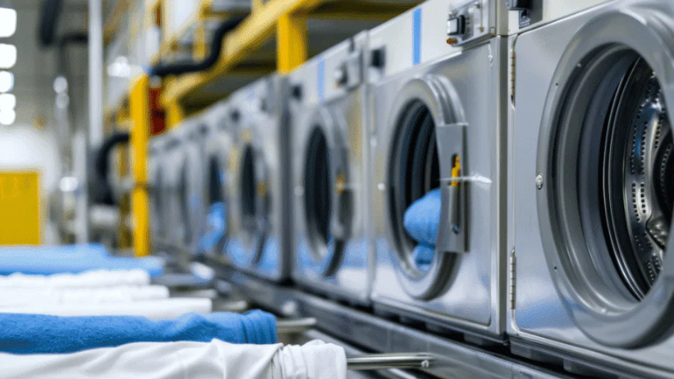 Commercial laundry equipment supplied and installed by Irish Laundry Systems