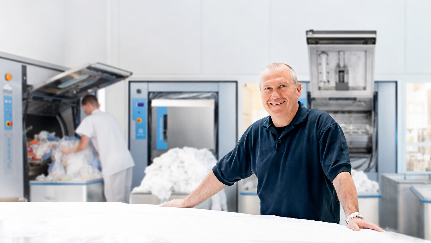 Commercial laundry equipment rental